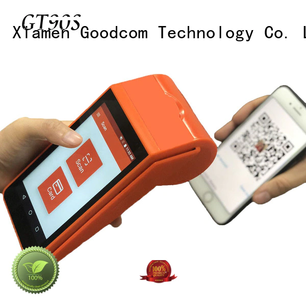 mobile payment android pos printer with touch screen free sdk