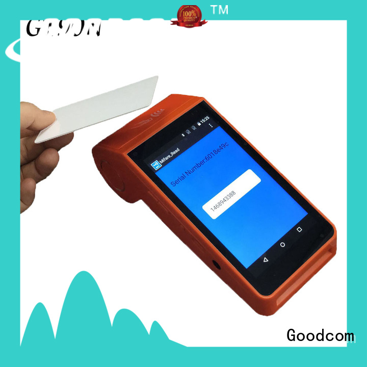 Goodcom smart pos terminal long-lasting durability for bill payment