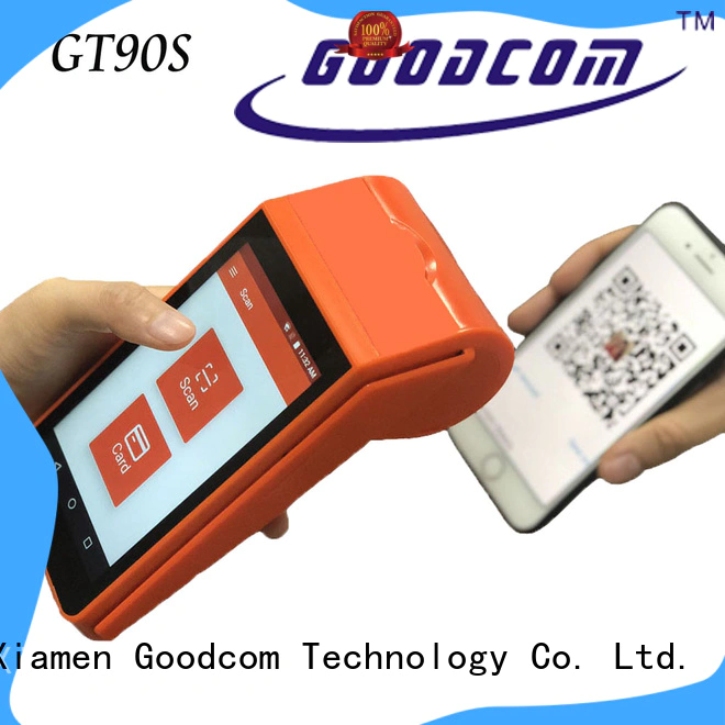Goodcom top manufacture mobile pos with printer excellent performance for taxi