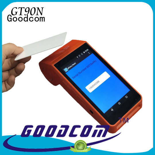 Goodcom android pos with touch screen for mobile top-up