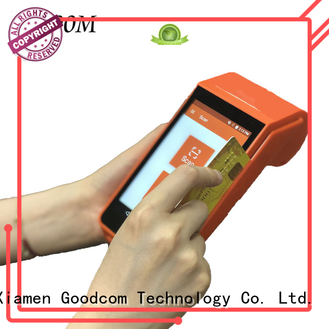 Goodcom 3g/4g/wifi mobile pos excellent performance for takeaway