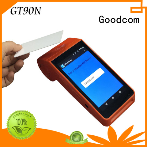 Goodcom mobile payment pos machine android long-lasting durability for delivery service
