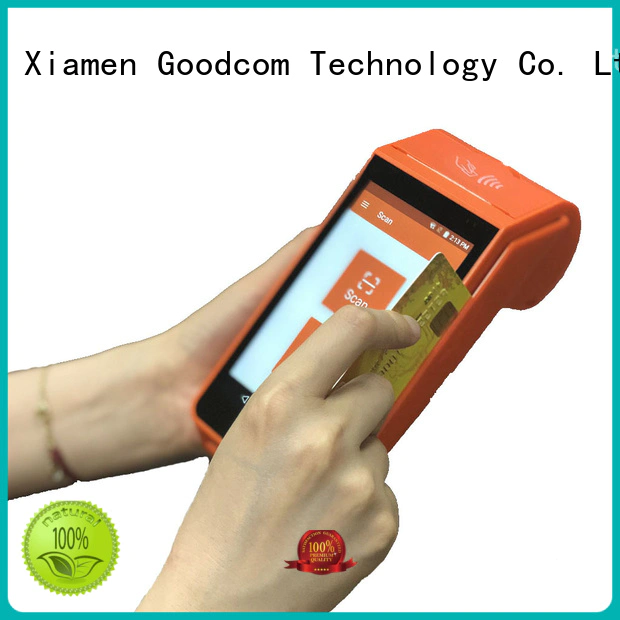 Goodcom stable quality android handheld pos excellent performance