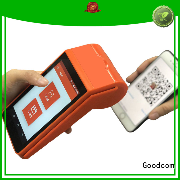 Goodcom android pos terminal advanced technology for mobile top-up