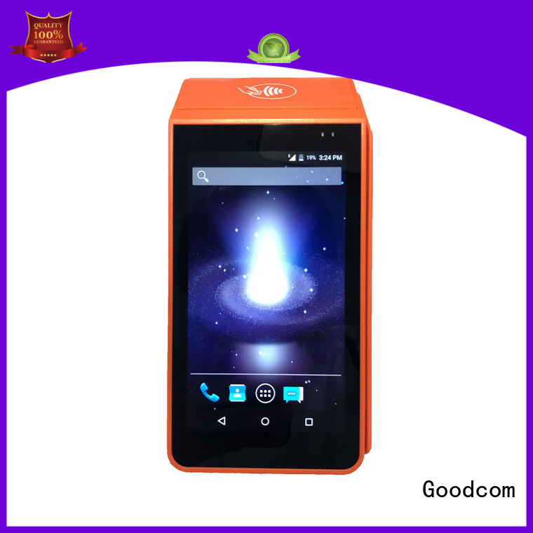Goodcom android pos software with touch screen for takeaway