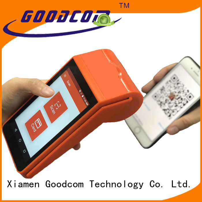 Goodcom high-quality android pos software with touch screen for bill payment